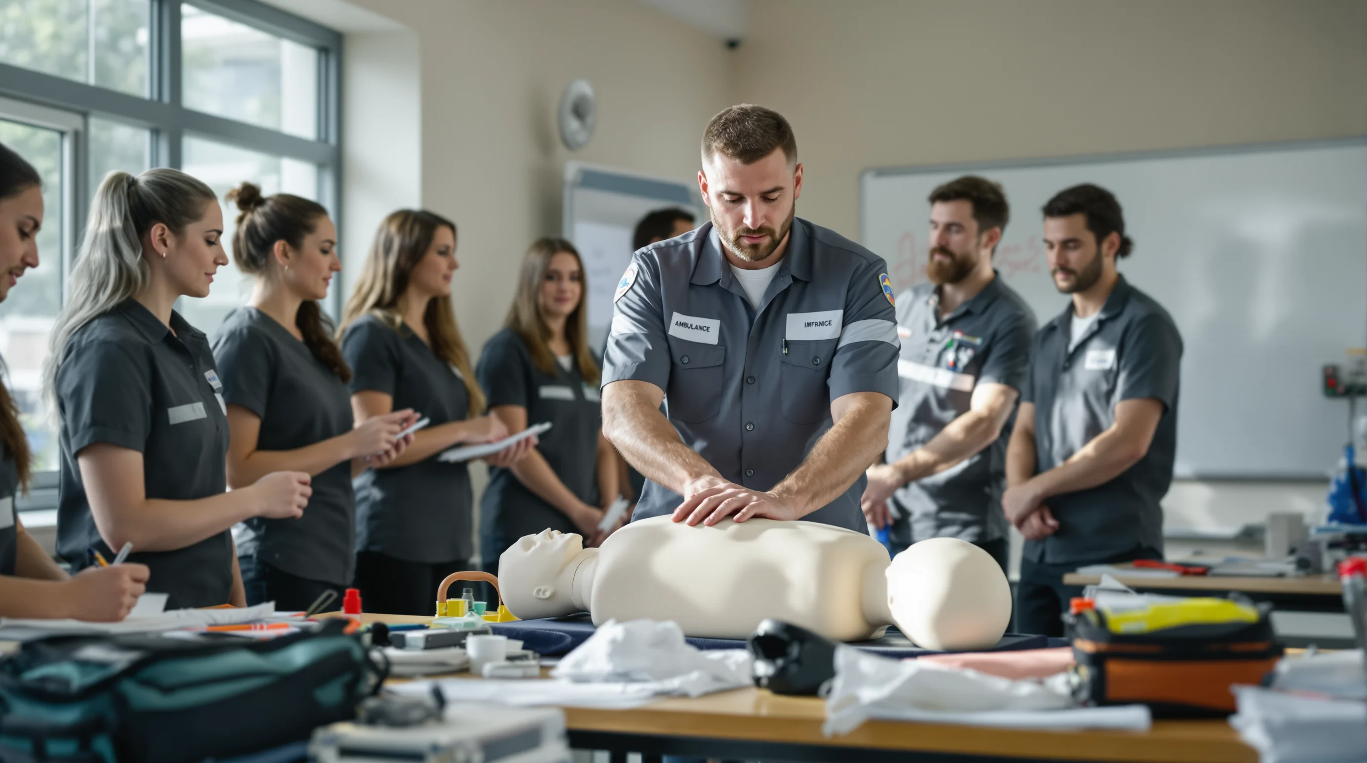 Auxiliaire ambulancier formation : les étapes pour accéder au métier